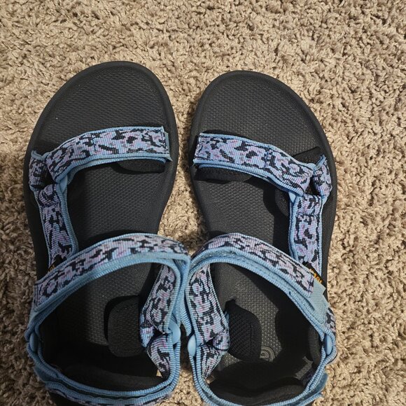 Teva Women's Hydratek Sandal size 6 in Vibe Blissful Blue - Picture 2 of 6